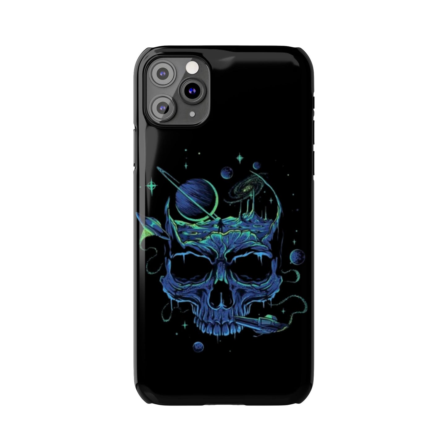 Phone Case - Cosmic Skull Design