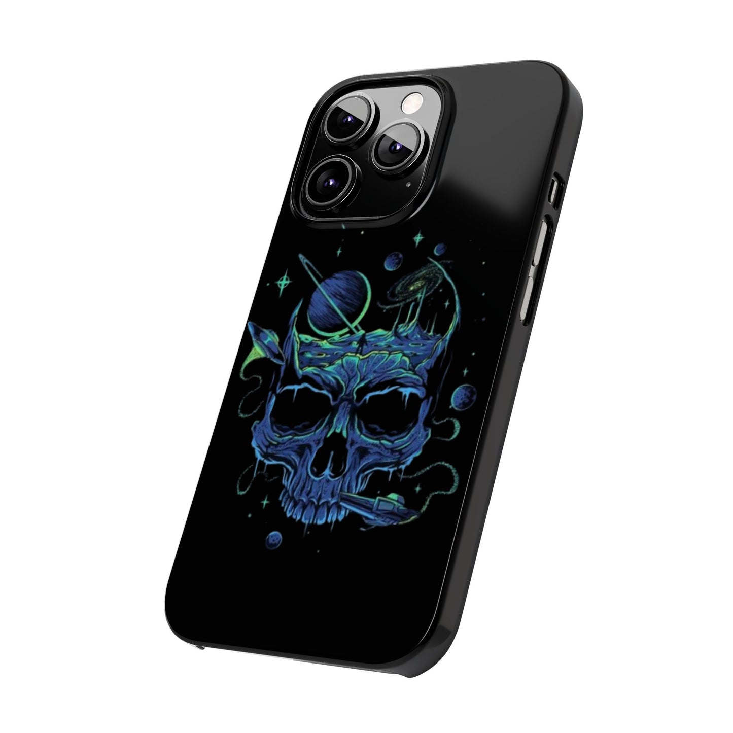 Phone Case - Cosmic Skull Design