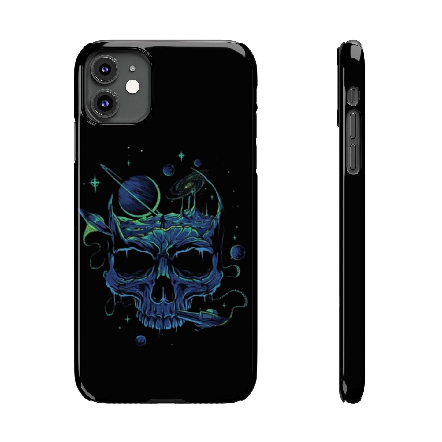 Phone Case - Cosmic Skull Design