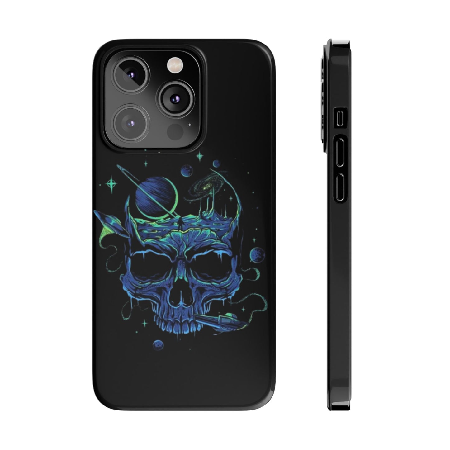 Phone Case - Cosmic Skull Design