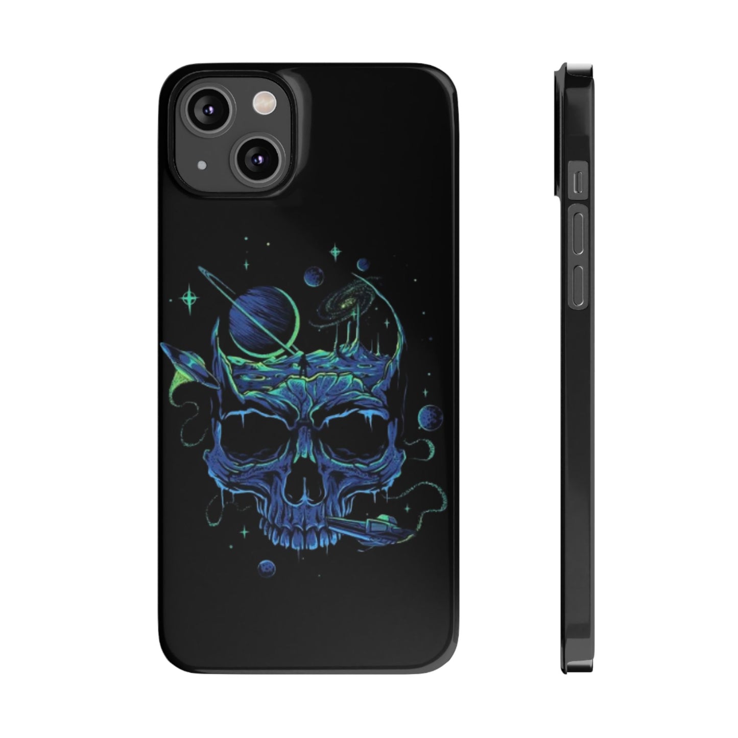 Phone Case - Cosmic Skull Design