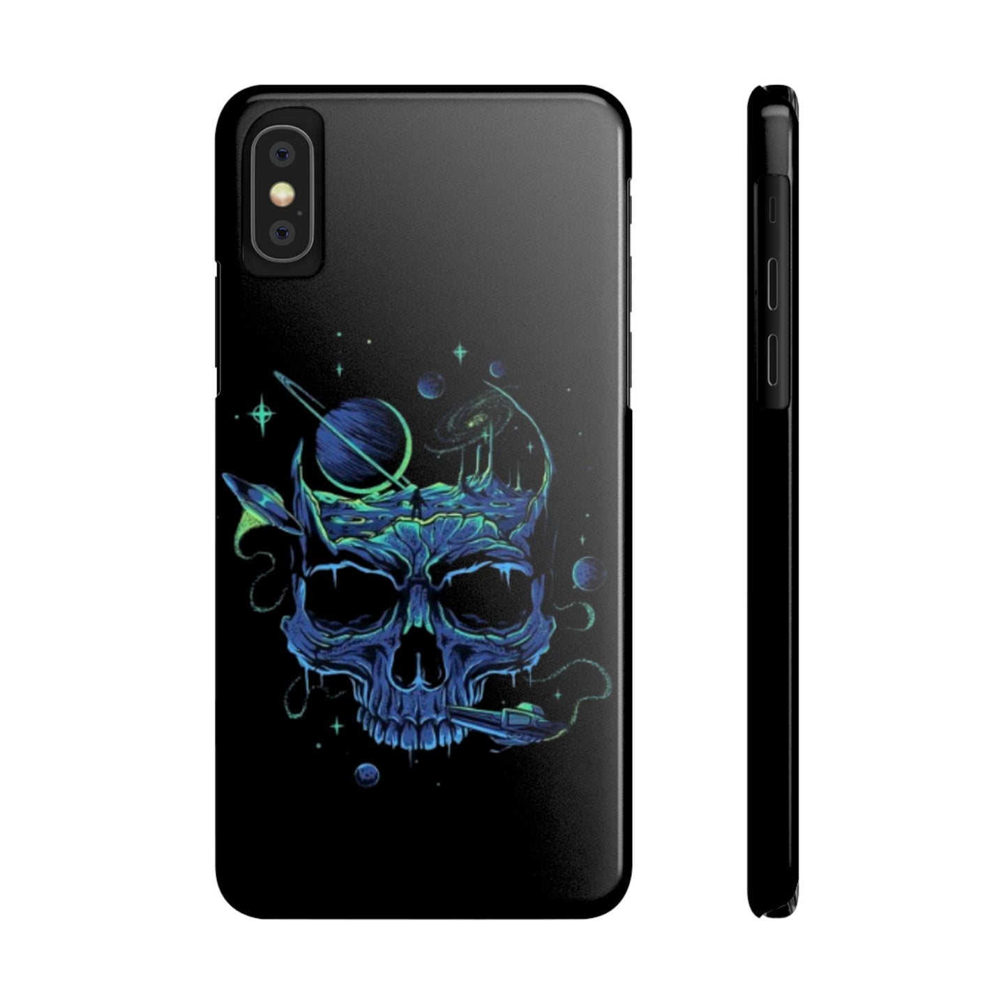 Phone Case - Cosmic Skull Design