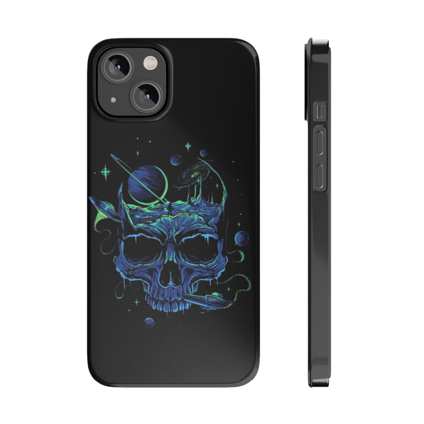 Phone Case - Cosmic Skull Design