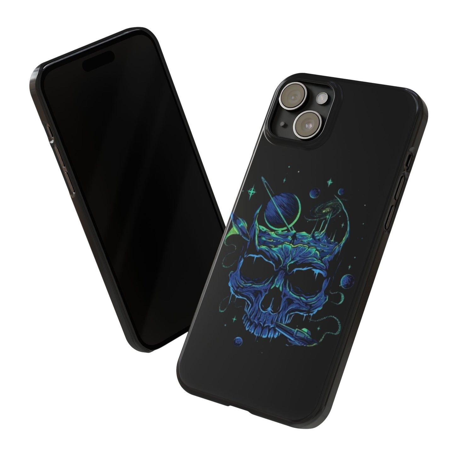 Phone Case - Cosmic Skull Design