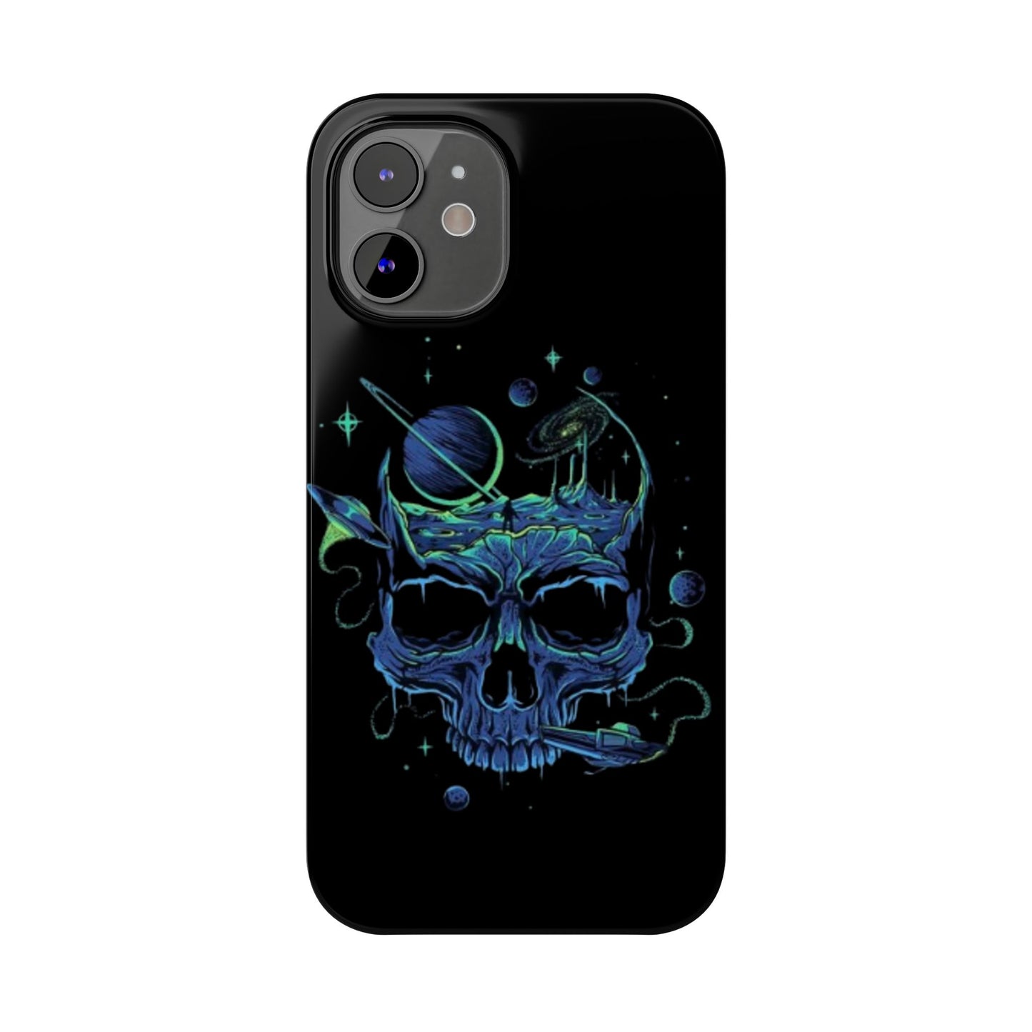 Phone Case - Cosmic Skull Design