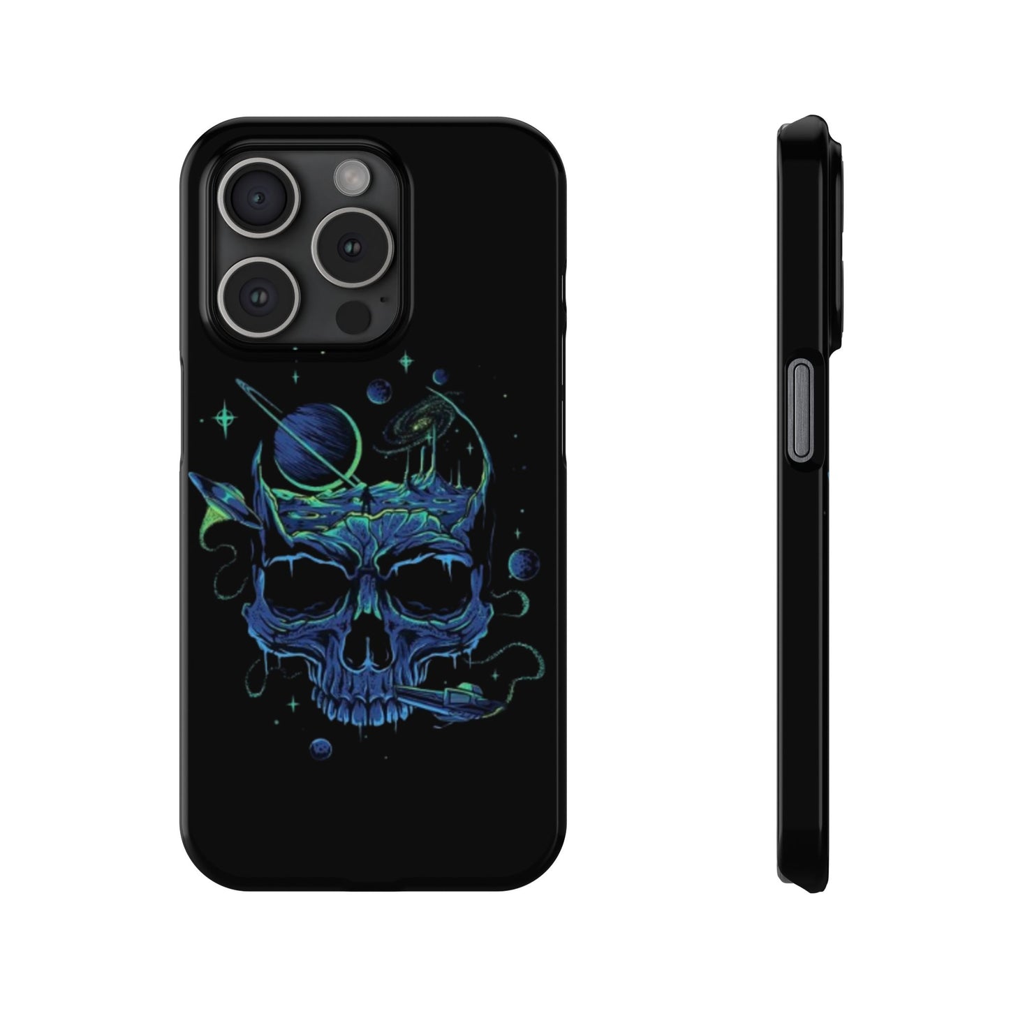 Phone Case - Cosmic Skull Design