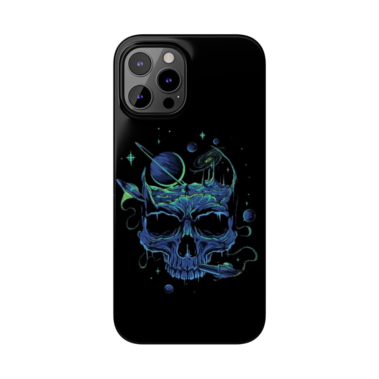 Phone Case - Cosmic Skull Design