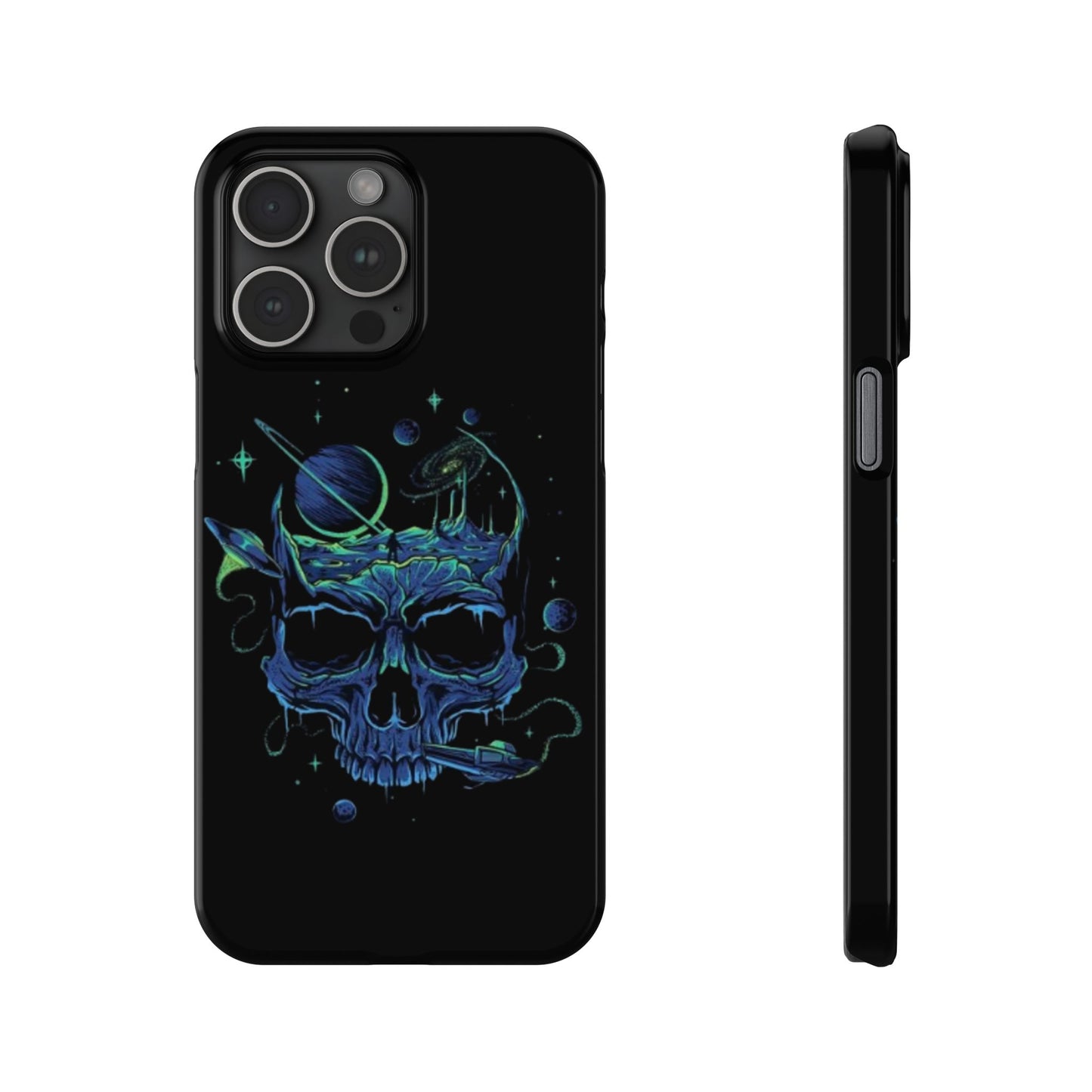 Phone Case - Cosmic Skull Design