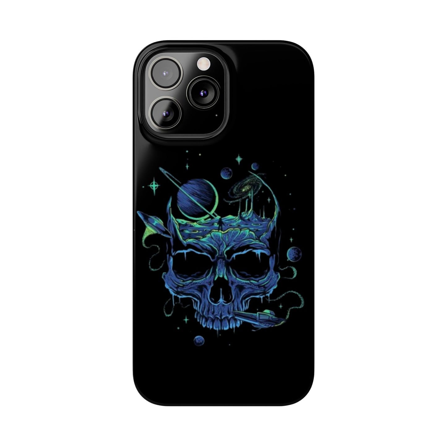 Phone Case - Cosmic Skull Design