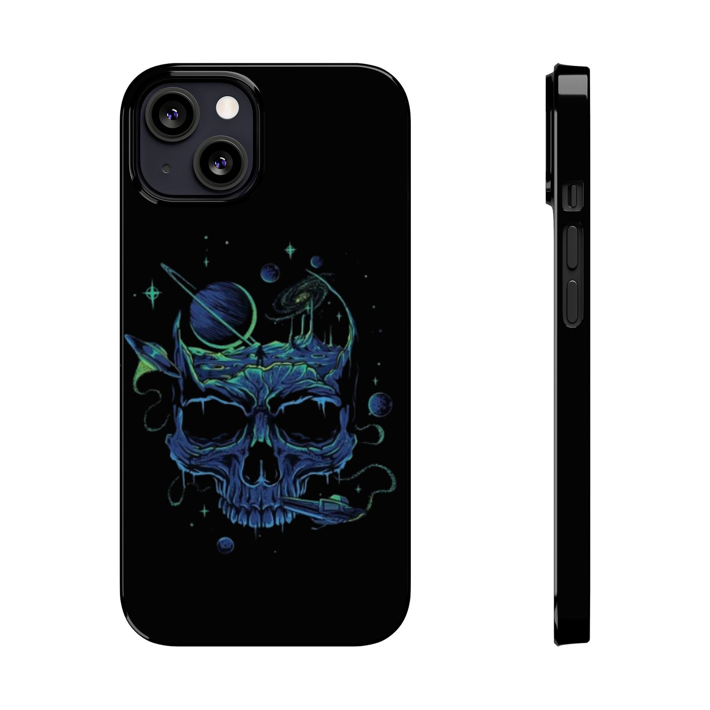 Phone Case - Cosmic Skull Design