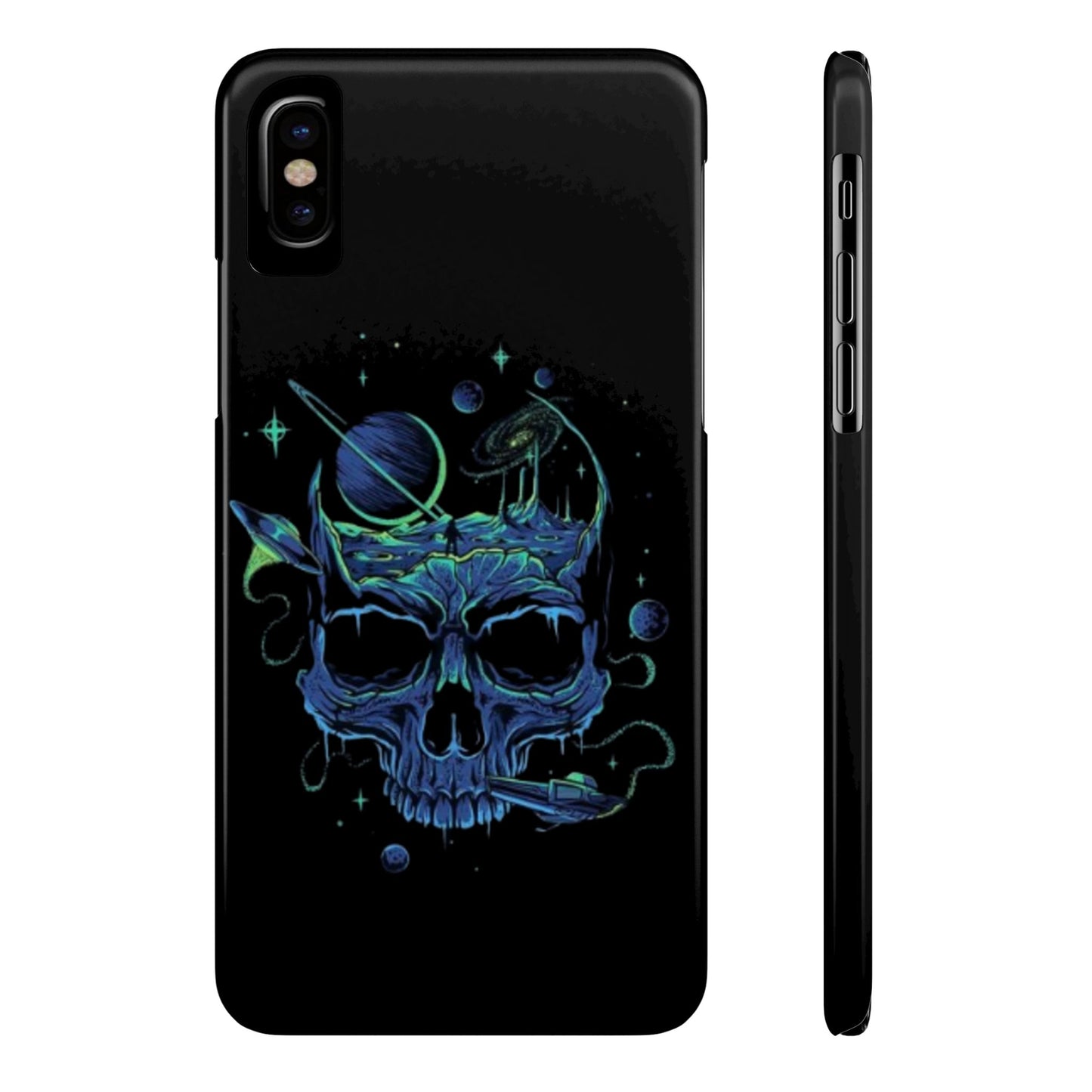 Phone Case - Cosmic Skull Design