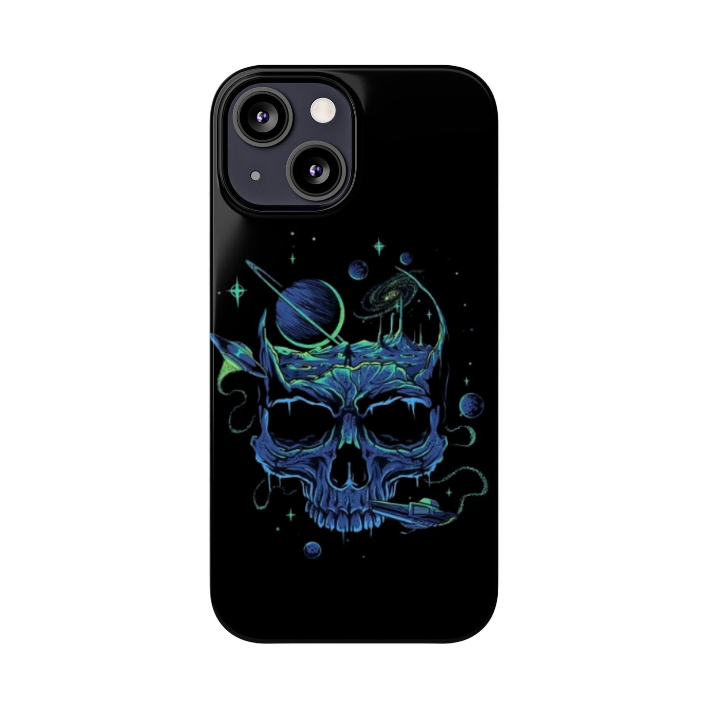 Phone Case - Cosmic Skull Design