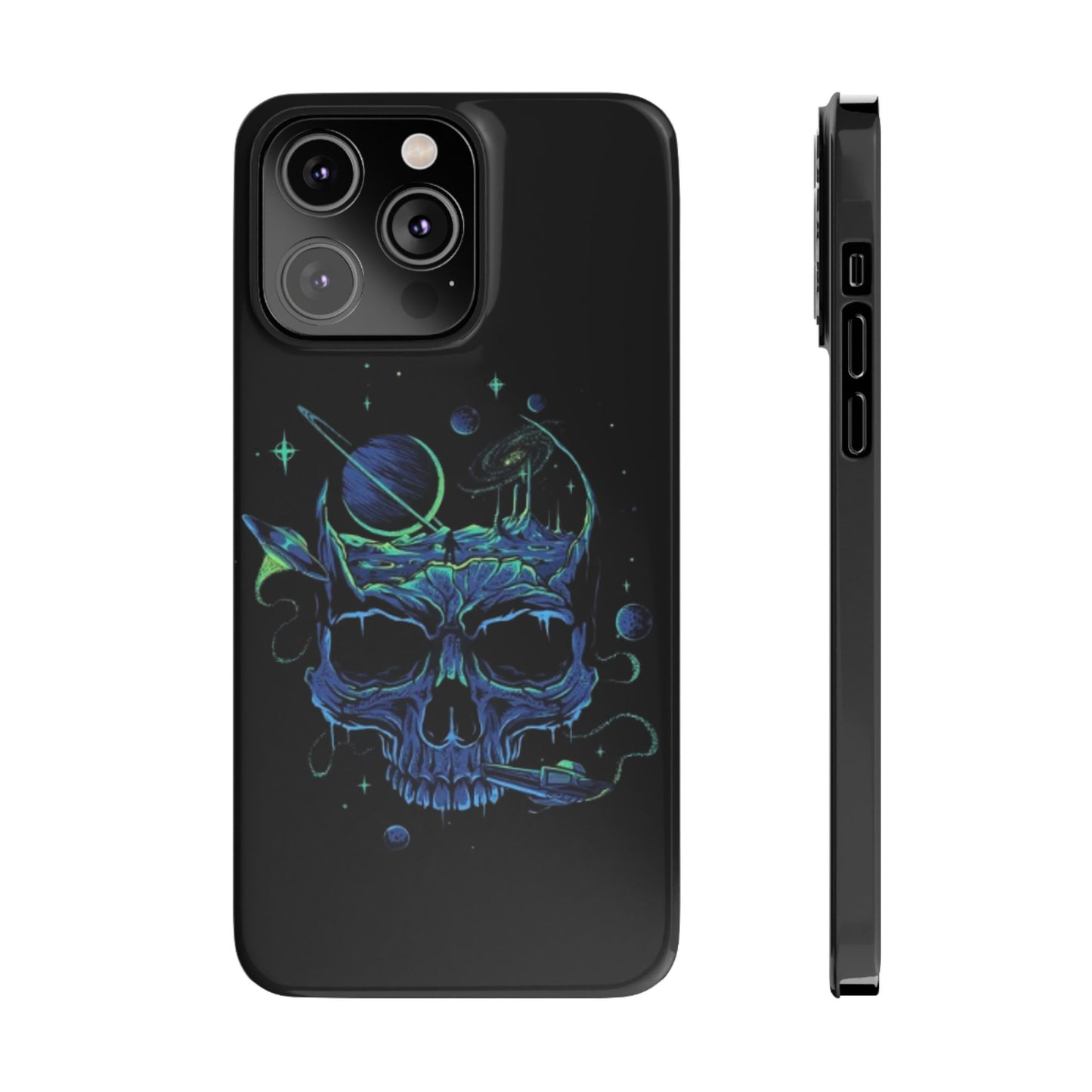 Phone Case - Cosmic Skull Design