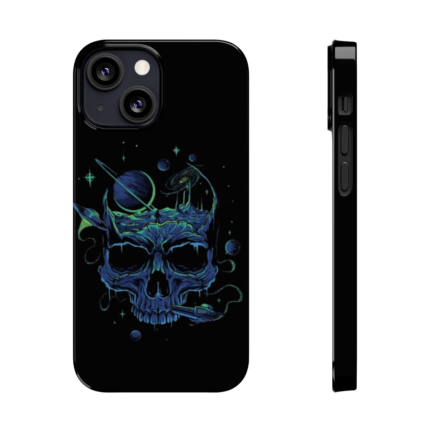 Phone Case - Cosmic Skull Design