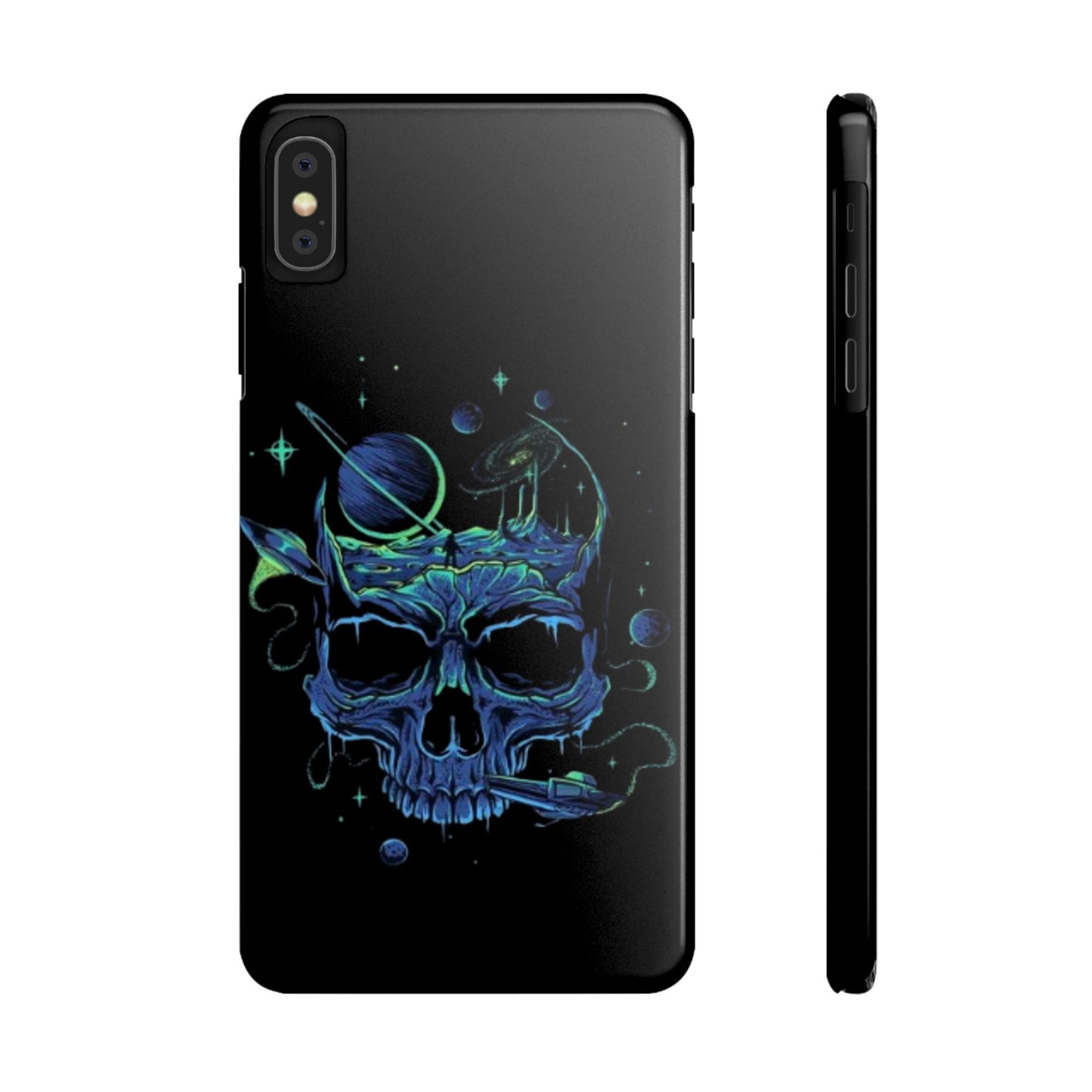 Phone Case - Cosmic Skull Design