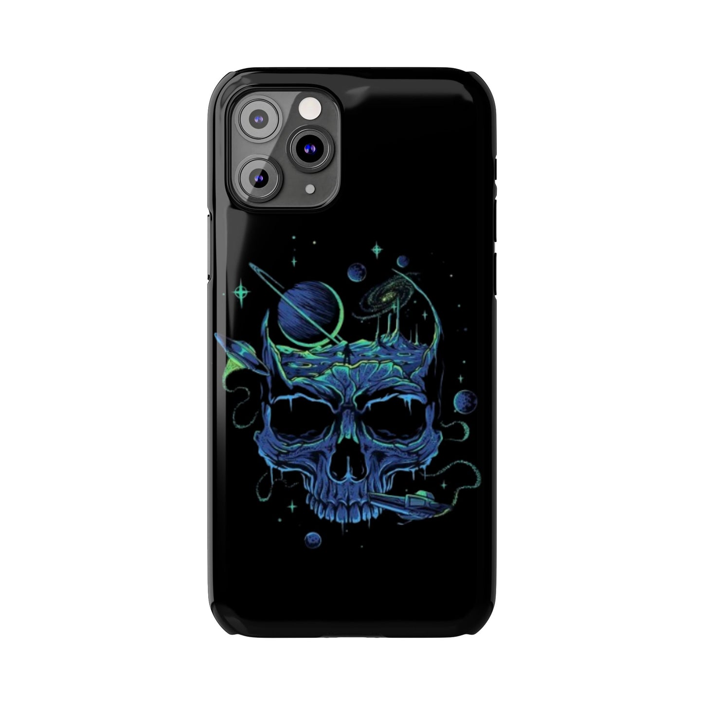 Phone Case - Cosmic Skull Design