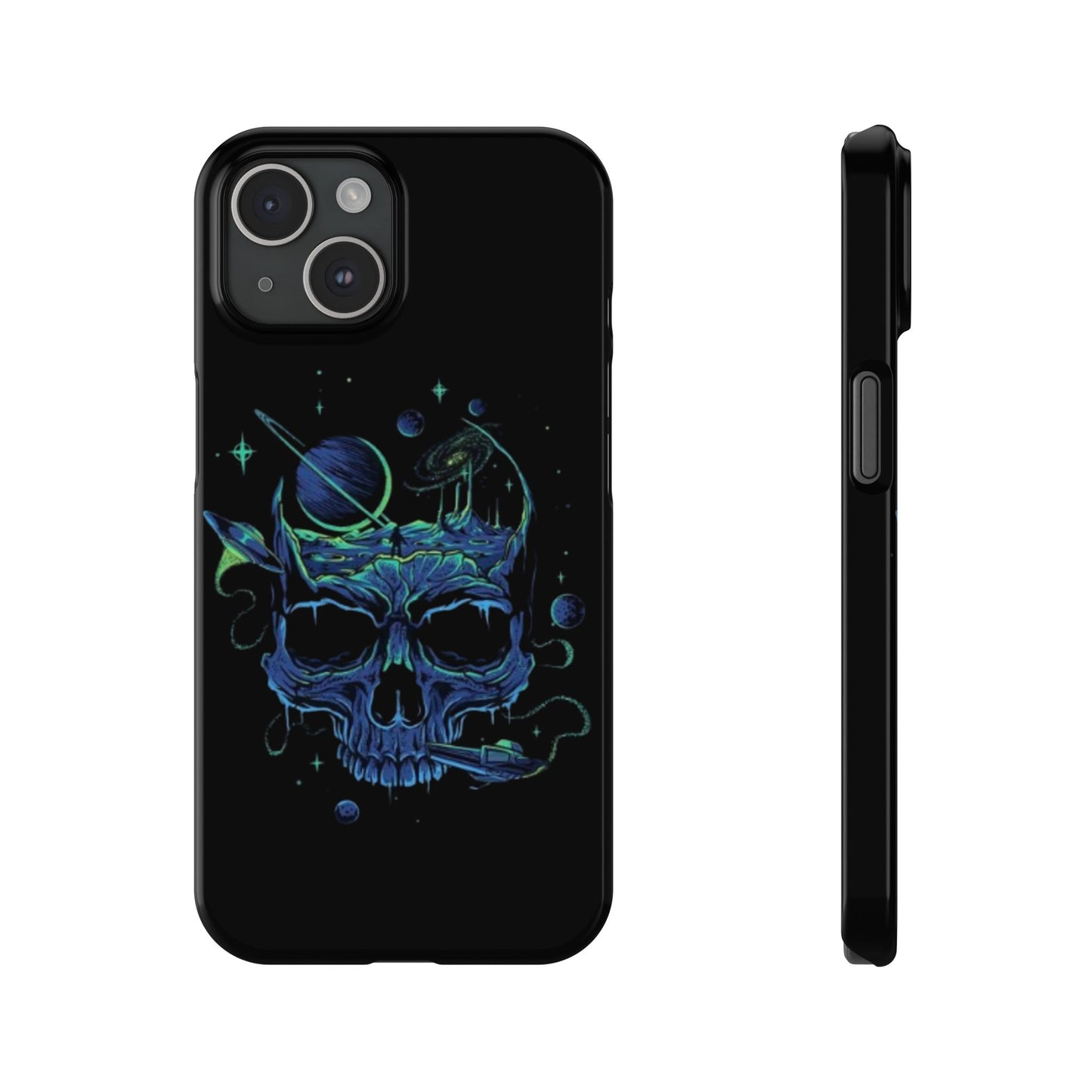 Phone Case - Cosmic Skull Design