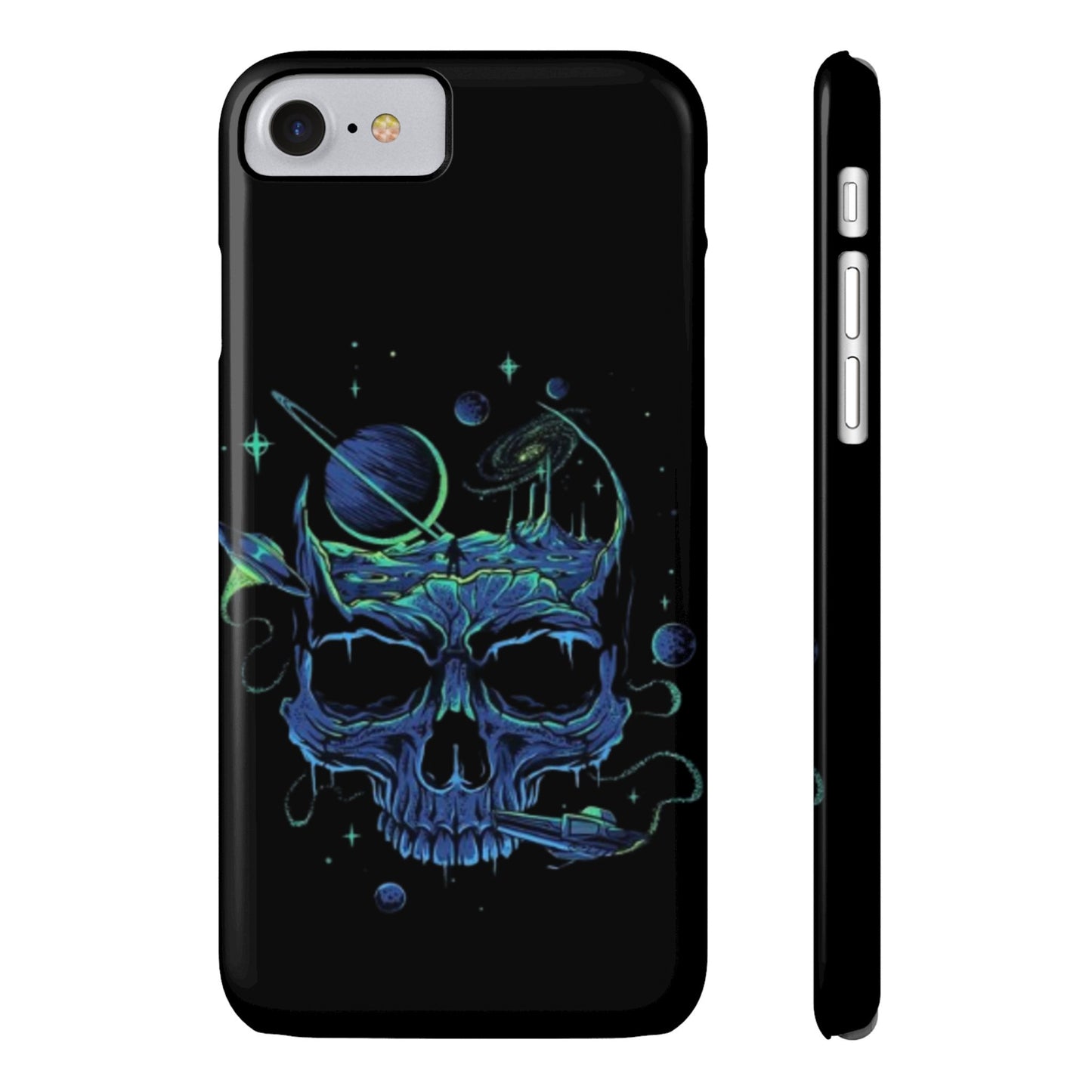 Phone Case - Cosmic Skull Design