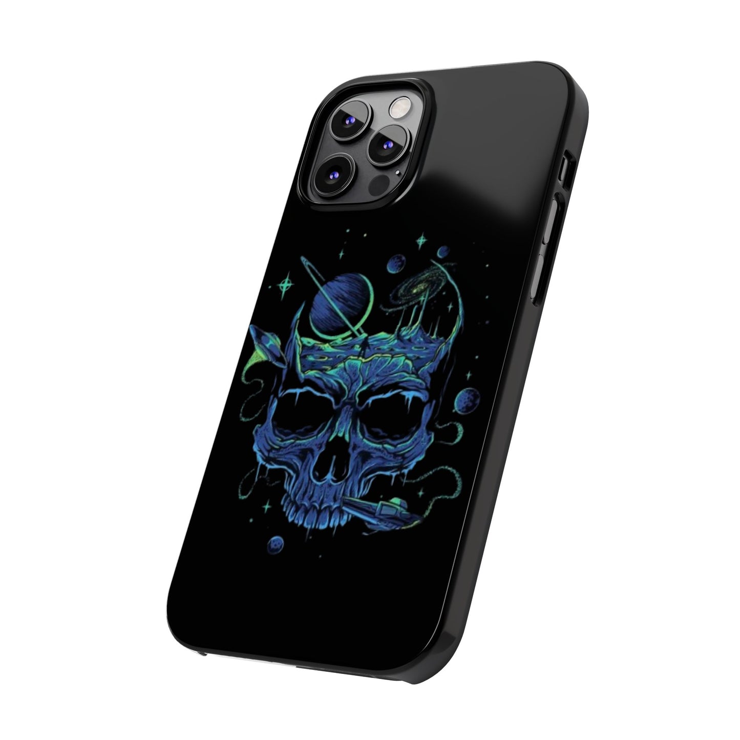 Phone Case - Cosmic Skull Design