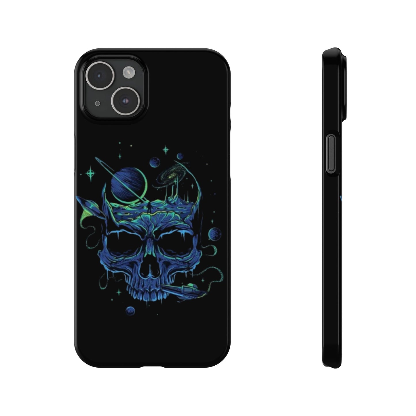 Phone Case - Cosmic Skull Design